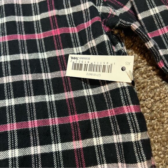 NWT Goodthreads Women's Brushed Flannel Boyfriend Tunic Size XS - Picture 10 of 12
